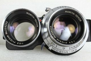 EX - Vintage Mamiya 105mm/f1:3.  5 Sekor lens for Mamiya C220 TLR camera 2