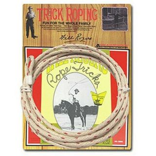 15 - Foot Will Rogers Roping Kit - 100 Cotton Western Stage Props Lasso Trick Rope