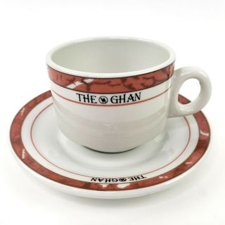 The Ghan Railroad Railway Fine China Cup And Saucer Australia