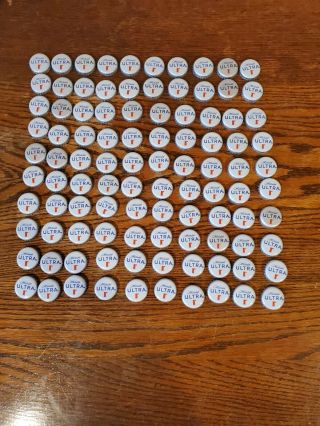 400 Michelob Ultra Beer Bottle Caps No Dents (craft 