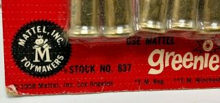 1958 Mattel Fanner 50 7 Winchester Rifle NOS Bullet Pak 3