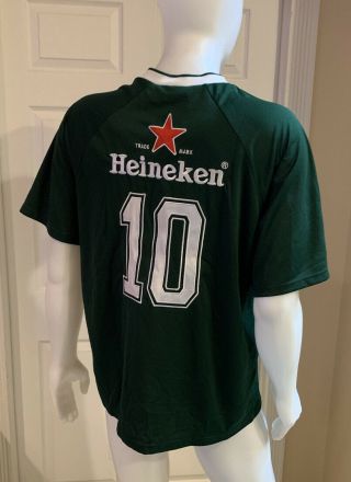 Heineken Beer Jersey Uefa Champions League Football Soccer 10 2010 Men 