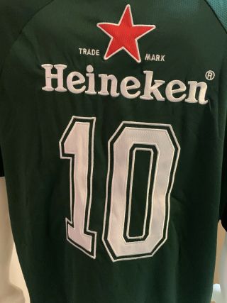 Heineken Beer Jersey UEFA Champions League Football Soccer 10 2010 Men ' s XL 2