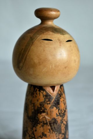 20cm (7.  9 ") Japanese Old Sosaku Kokeshi Doll: Signed Issetsu (kuriyama) 1926 2011