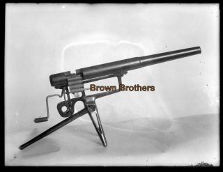 1910s Antique Toys Machine Gun & Military Vehicle Glass Photo Camera Negative 2