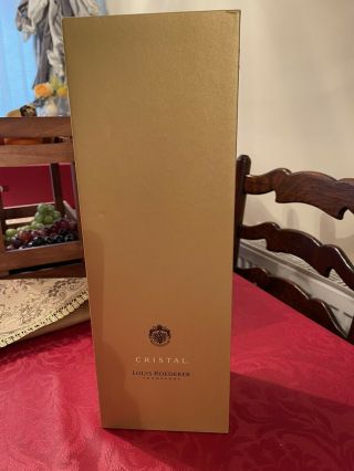 LOUIS ROEDERER CRISTAL CHAMPAGNE 2008 BOX BOOK BOTTLE AND CORK 3