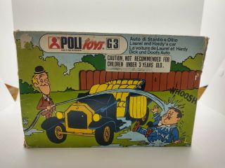 Laurel And Hardy G3 Politoys Die Cast Car Vintage Rare With Box