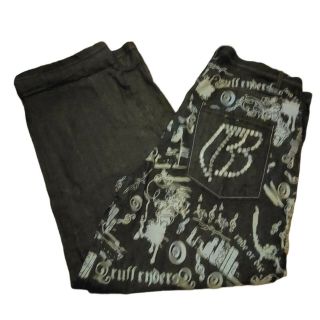 Vintage Ruff Ryders Dmx Jeans 90s Hip Hop Streetwear Denim Baggy Pants 40x32
