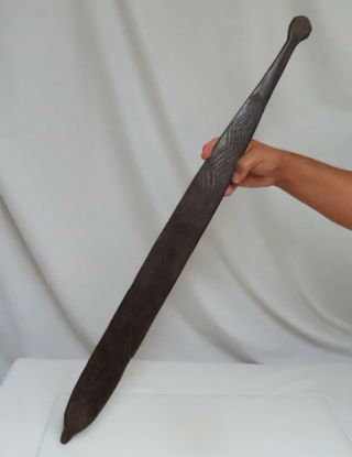 Aboriginal Carved Wood Woomera Spear Thrower Australia - 80965