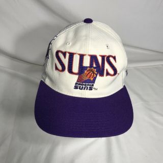 Vintage 90s Sports Specialties Nba Phoenix Suns Snapback Hat Rare Barkley Booker