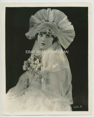 Alberta Vaughn Mack Sennett Girl Wampas Star Vintage Portrait Photo 1923