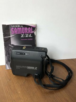 VTG Yashica Samurai Z X3.  0 Half Frame SLR Camera Kyocera 25mm - 75mm 1:4.  0 - 5.  6 2