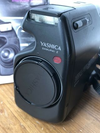 VTG Yashica Samurai Z X3.  0 Half Frame SLR Camera Kyocera 25mm - 75mm 1:4.  0 - 5.  6 3
