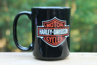 Harley Davidson Motor Cycles 2011 Classic Logo Black Coffee Mug
