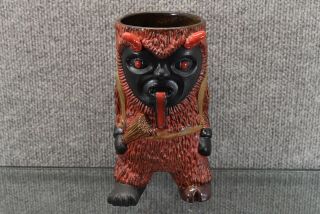 Ltd Munktiki Ceramic Mug Krampus Red 8 " X4.  5 " X4.  25 "