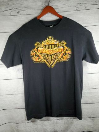 Authentic Wwe Evolution Paid,  Laid,  & Made Shirt L Orton Flair Hhh Y2k Vintage
