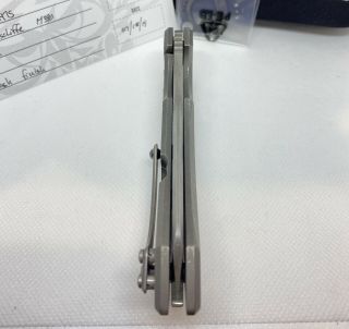 Olamic Cutlery Wayfarer 247S - 3.  5” Sheepscliffe Blade M390 - Limited Edition 5