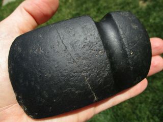 Authentic 3/4 Groove Stone Axe Found In Shelby Co.  Ohio