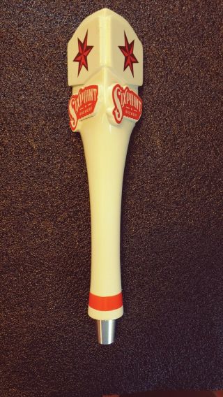 Six Point Brewing Co.  Beer Tap Handle