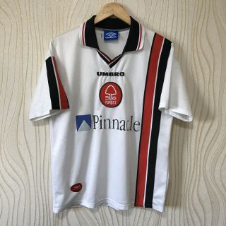 Nottingham Forest 1997 1998 Away Football Shirt Soccer Jersey Umbro Vintage