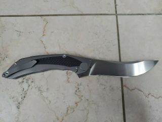 Custom Knife Factory Ckf Sablya Rare Discontinued M390 Steel