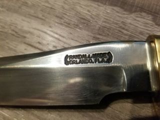 Randall Knife 3 6 Hunter - Black Micarta Model 3 3