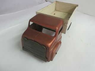Vintage Tin Toy Truck 10 1/2 " Long 595