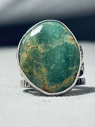 One Of A Kind San Felipe Huge Royston Turquoise Sterling Silver Ring