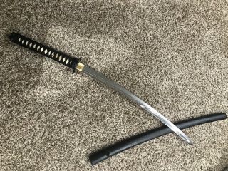 Hanwei Raptor Katana,  Shinogi Zukuri - Hand - Forged 5160 High - Carbon Steel Blade