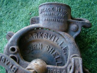 Vintage A H Patch 1909A Black Hawk Corn Sheller No.  9 909 913 Clarksville TN USA 2