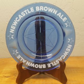 Ashtray Adv.  Newcastle Brown Ale Embossed With Star,  Etc.