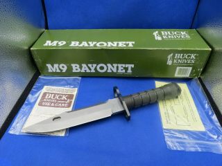 1987 Buck 188 M9 Phrobis Us Military Bayonet Fighting Knife