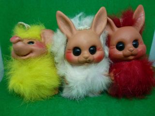 Vintage - Rauls Happy Gang Trolls Rabbit - Mouse 1960 