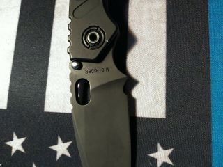 Strider SNG Knife.  20cv black blade 4