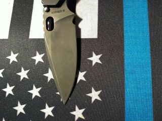 Strider SNG Knife.  20cv black blade 5
