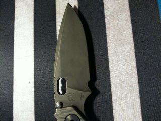 Strider SNG Knife.  20cv black blade 6