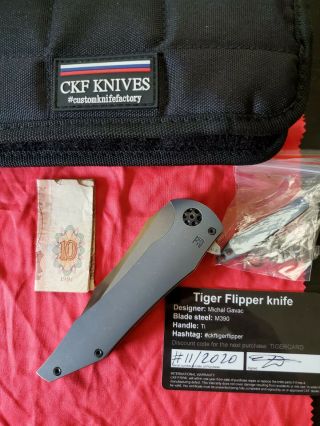 Custom Knife Factory Ckf/ Gavko Tiger 11/200 All