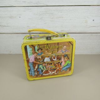 Vintage 1973 The Waltons Embossed Lunchbox - No Thermos