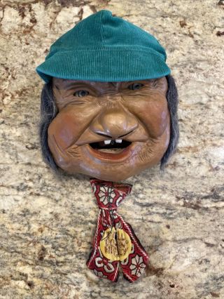 Vintage Laffun Head Peter Figuren Hobo Yodeller Crazy Guys Bibi Products