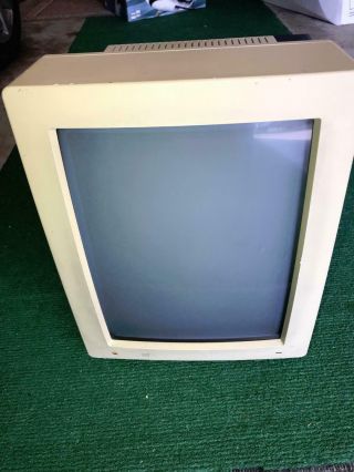 W1) Vintage Apple Macintosh Mac Portrait Display Monitor M1030 Parts And Repairs