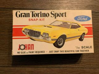 Ford Gran Torino Jo - Han 1/25 Niob Vintage ▓rare▓ Snap - Kit Starsky 1972 73 Wow