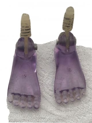 Vintage Denys Fisher Cyborg Muton Feet Parts