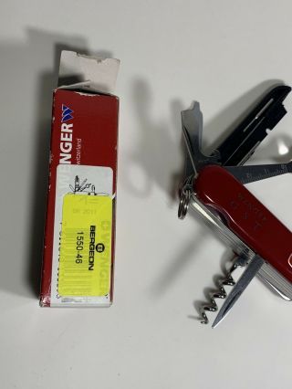 BERGEON WENGER MINATHOR Watchmakers Tool Case knife 2