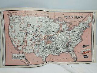 1941 Santa Fe Trailways Bus Time Tables 3