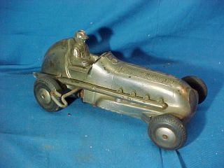 1950s Marx Wind Up Toy Midget Race Car Runs