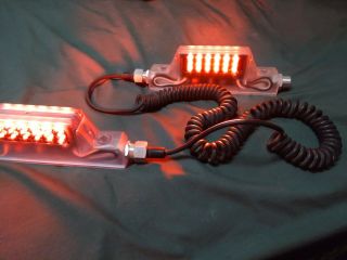 Qty 1 Curly Cord Wire To Power Natl Electric Gate Co Railroad Crossing Led Light