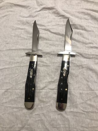 Case Xx - Buffalo Horn Cheetah 2 Knives