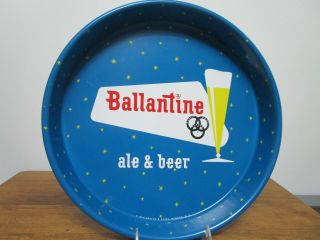 Ballantine Ale & Beer Tray Vintage 1960s