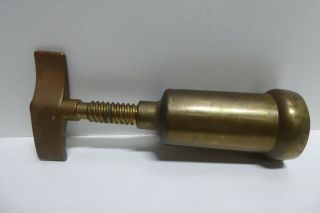Vintage Cork Screw Brass Metal Bottle Opener Corkscrew