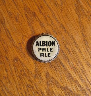 (rare) Albion Pale Ale Cork Beer Cap San Francisco Ca Not Listed In Ccsi